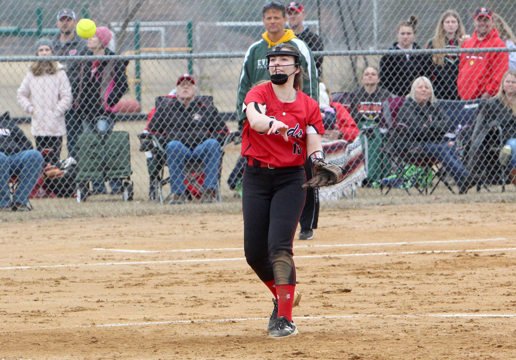 D.C. Everest at Chi-Hi softball 4-5-19